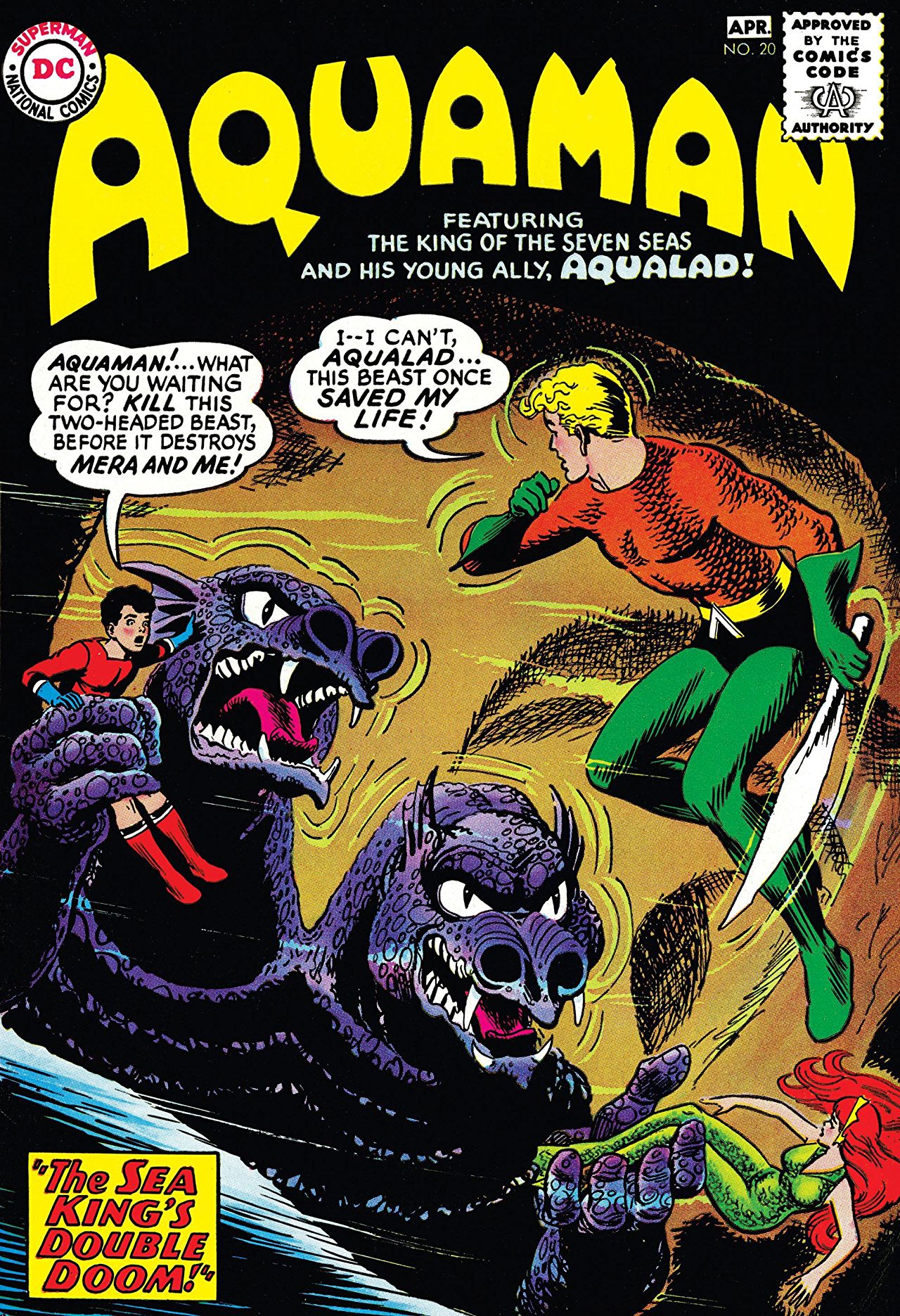Aquaman (1962) #20 cover