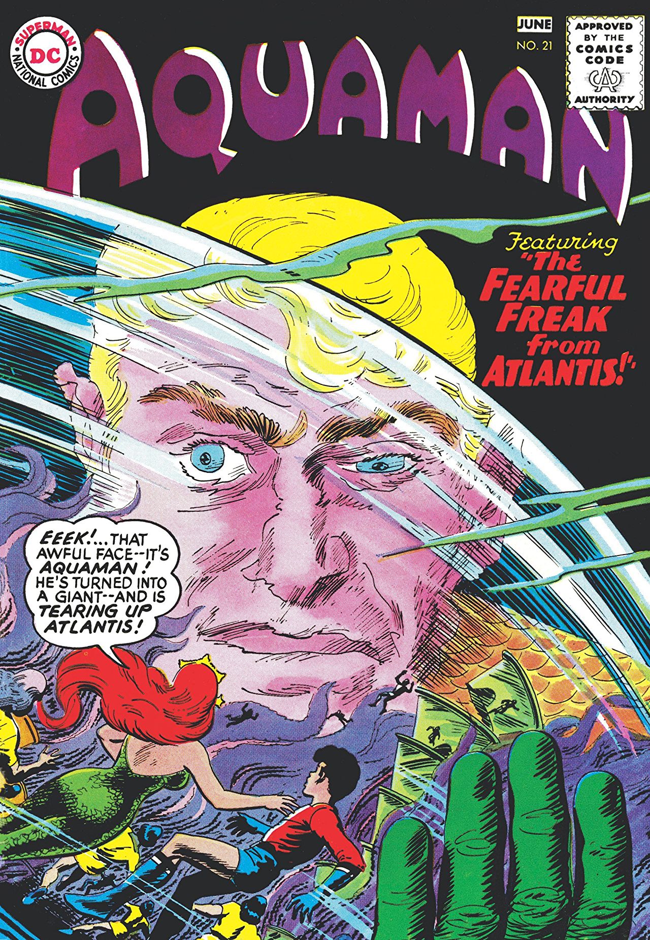Aquaman (1962) #21 cover