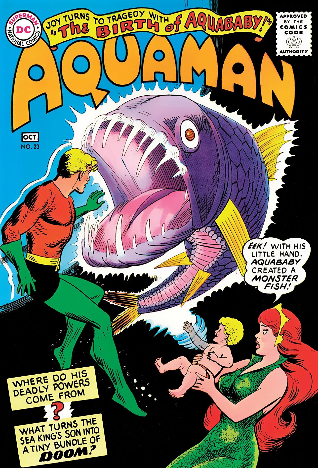 Aquaman (1962) #23 cover