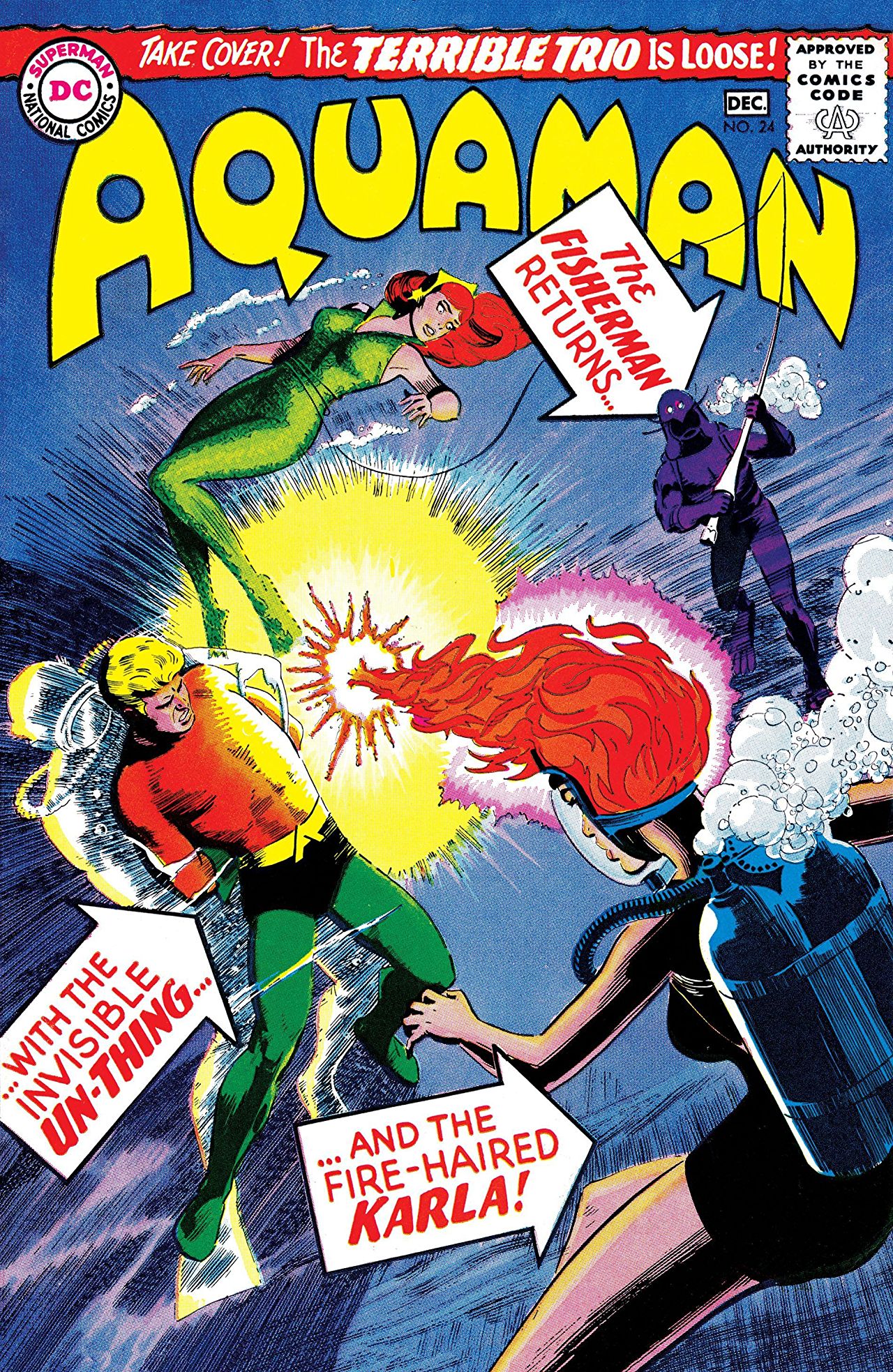 Aquaman (1962) #24 cover