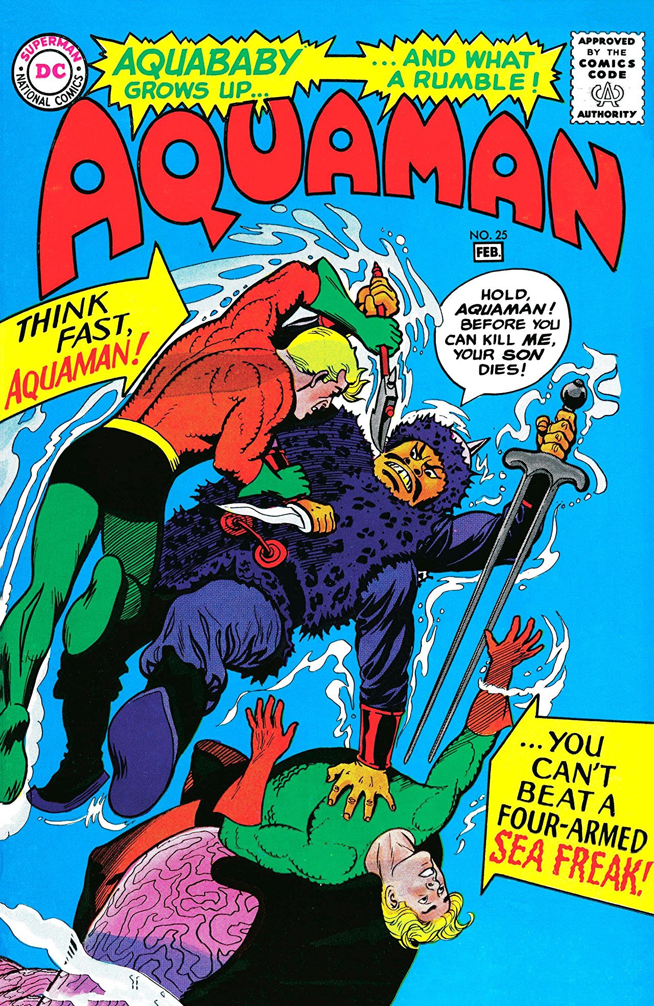 Aquaman (1962) #25 cover