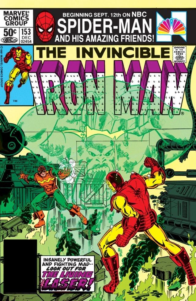 Cover of Iron Man #153