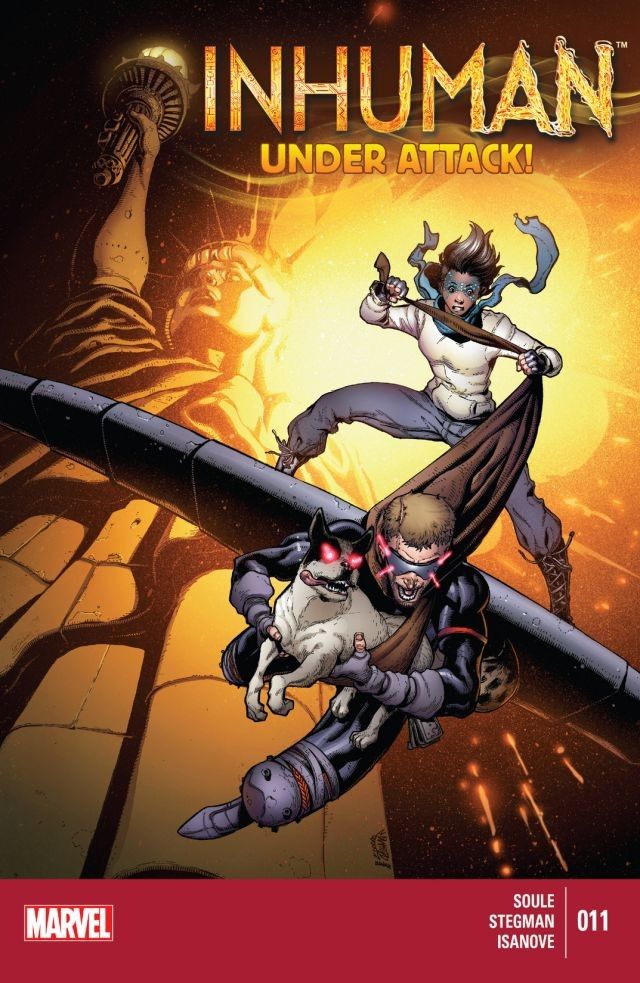 Inhuman (2014) #11 cover