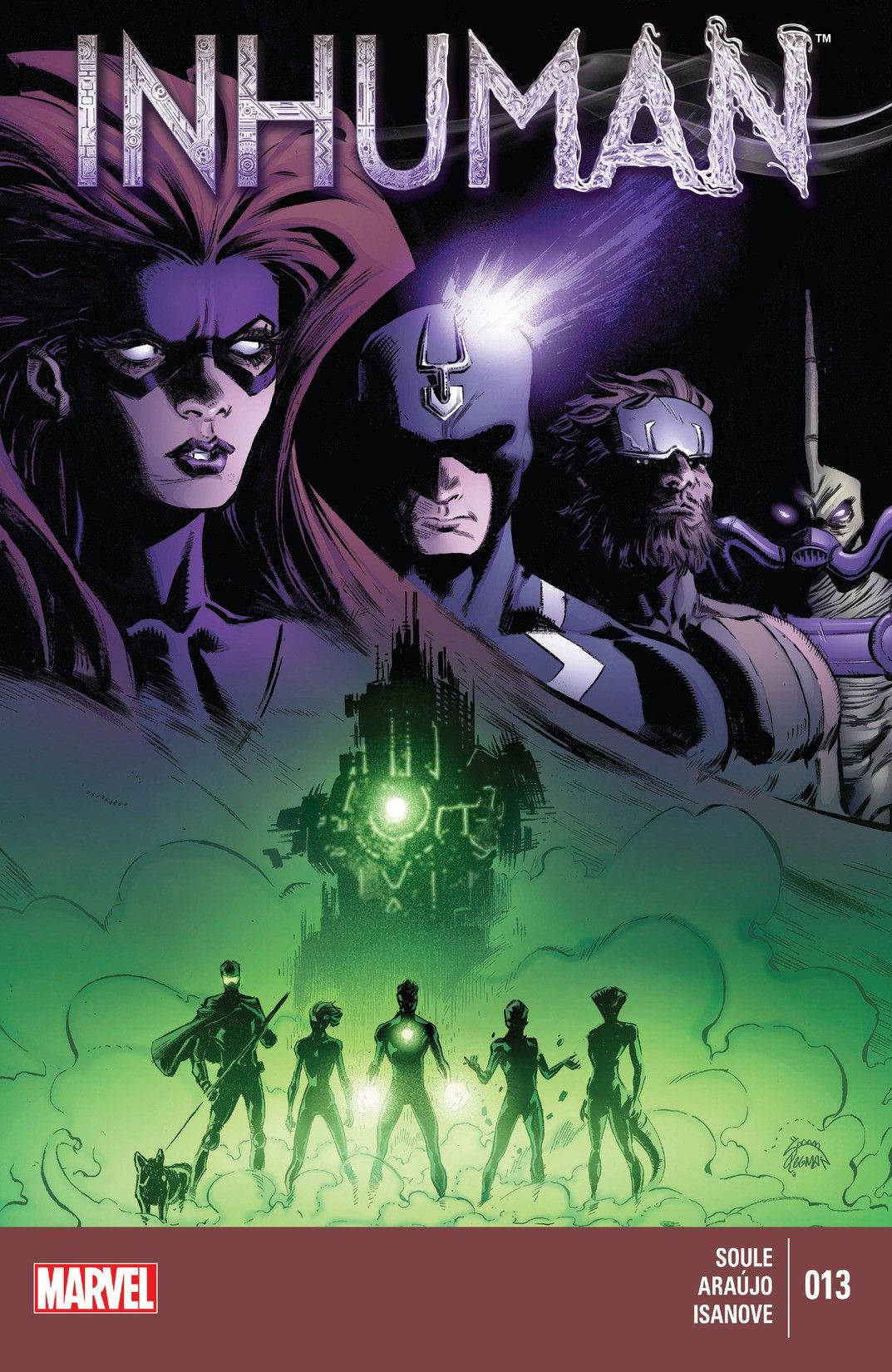 Inhuman (2014) #13 cover