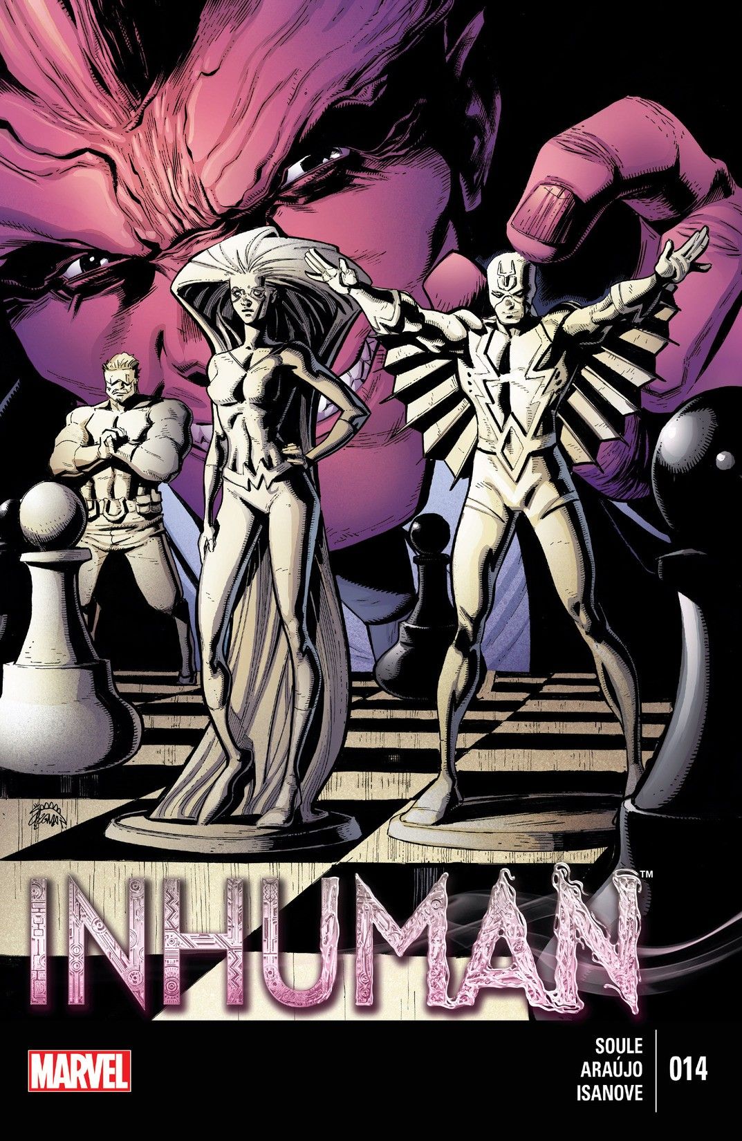 Inhuman (2014) #14 cover