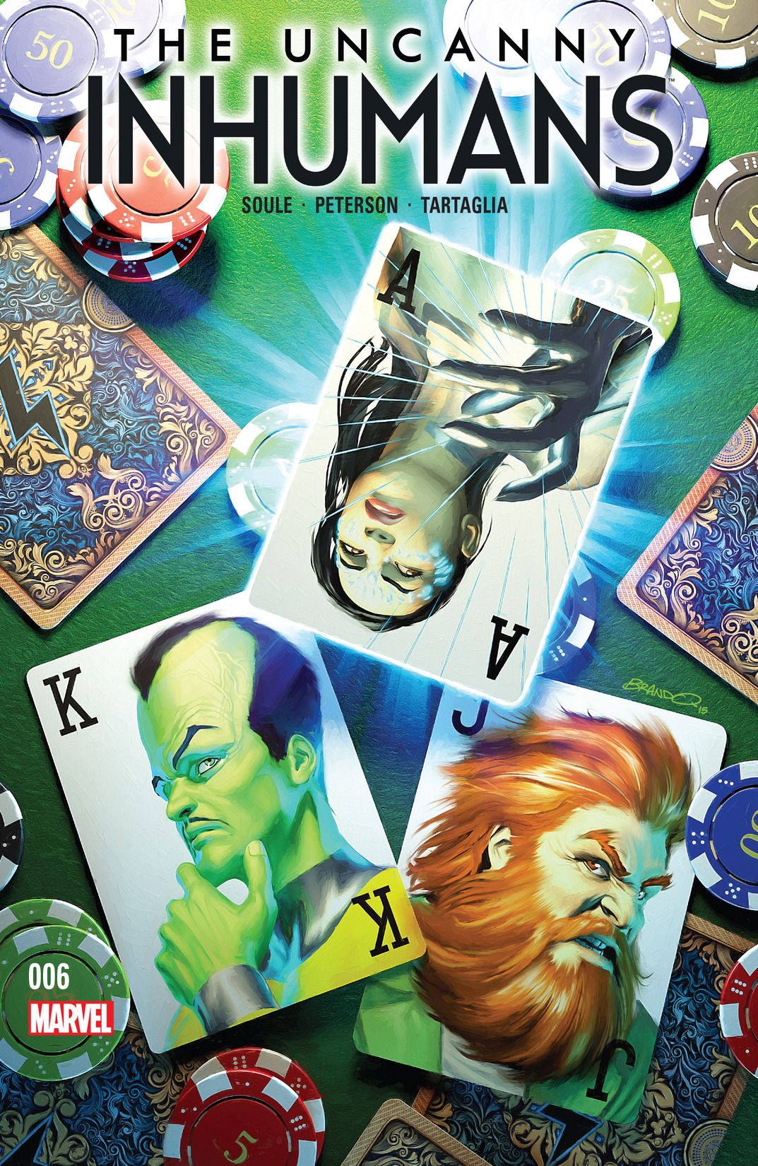 Uncanny Inhumans (2015) #6 cover