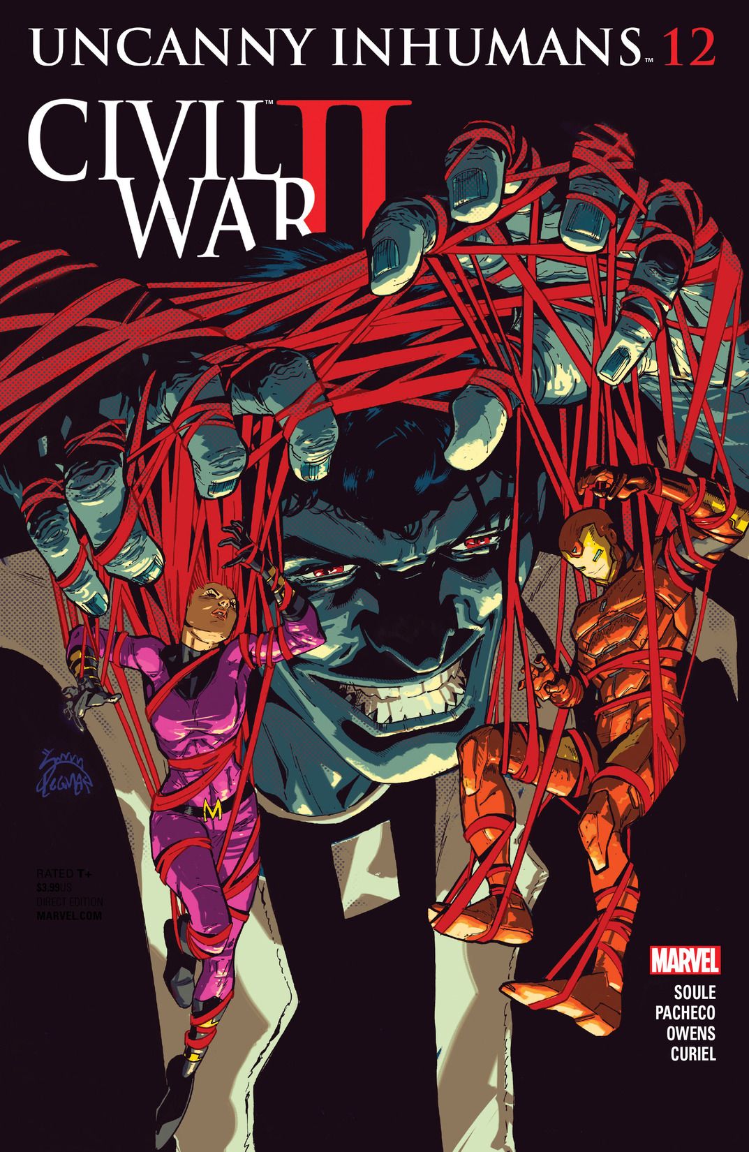 Uncanny Inhumans (2015) #12 cover