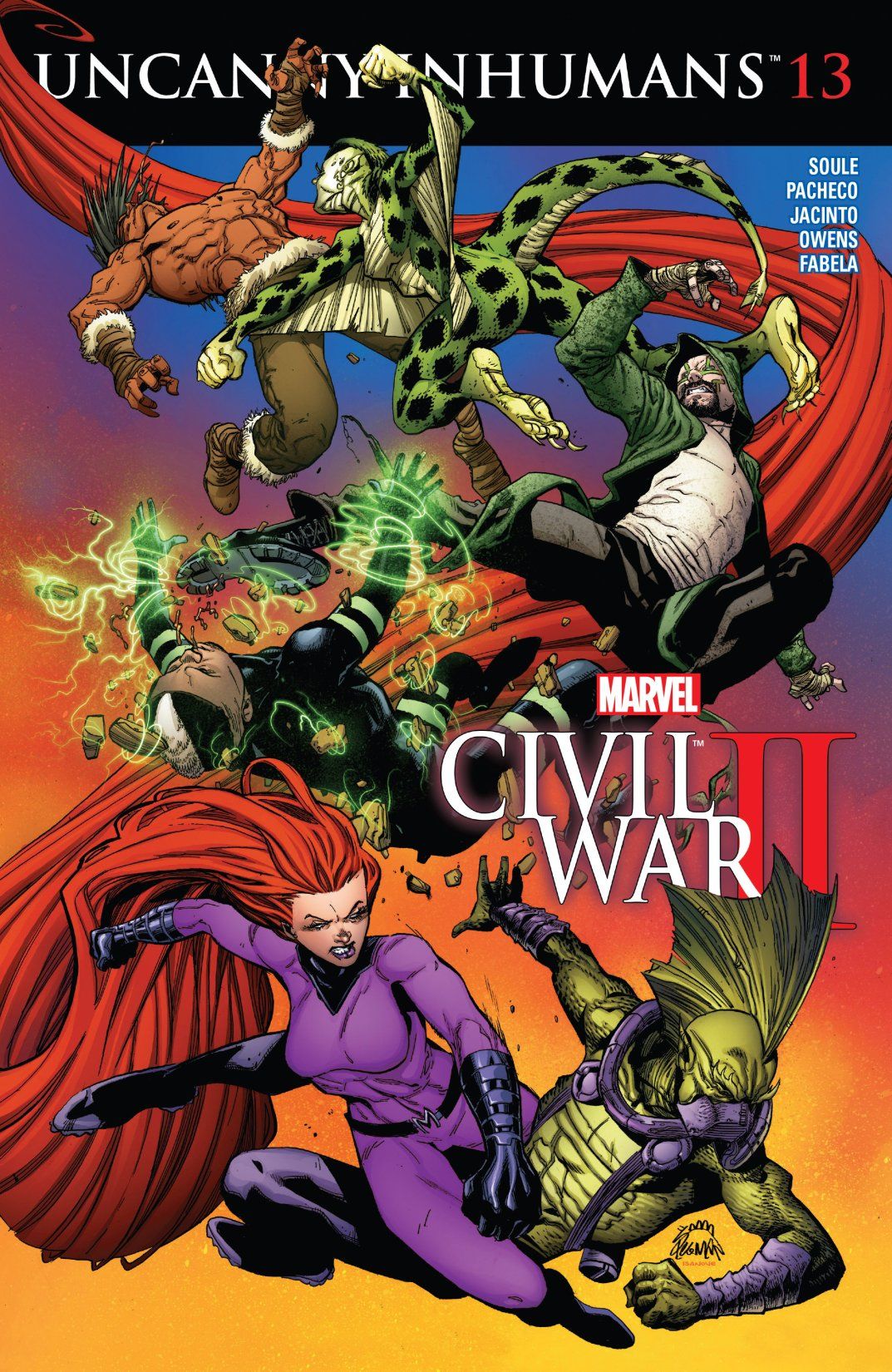 Cover of Uncanny Inhumans #13