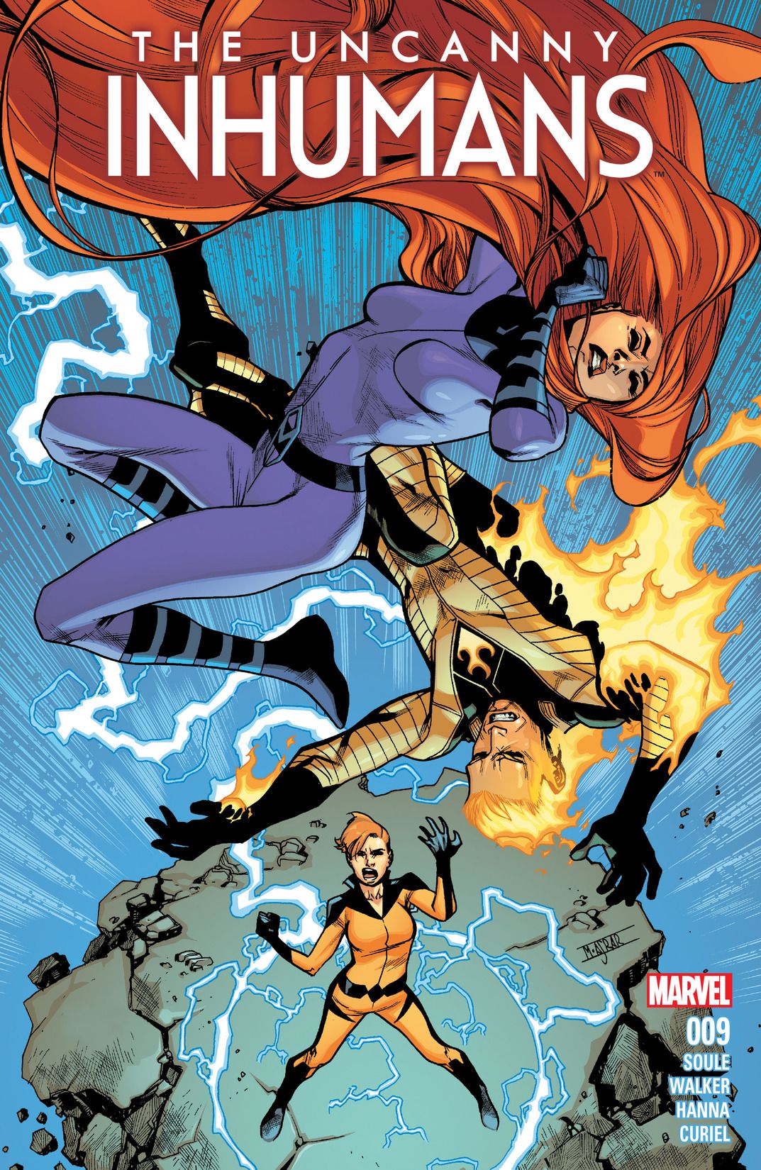 Uncanny Inhumans (2015) #9 cover