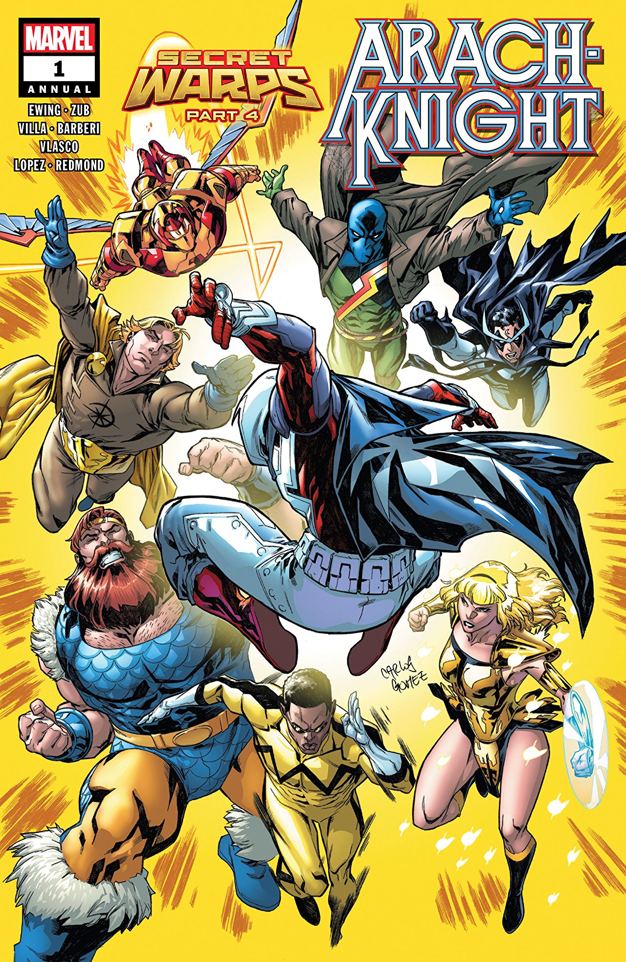 Secret Warps: Arachknight Annual
