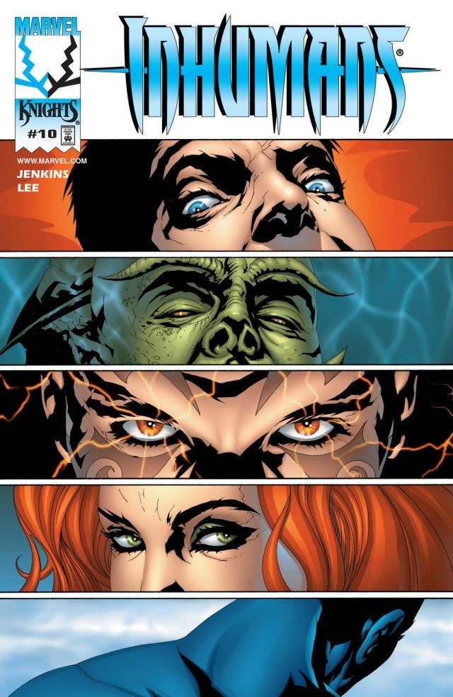 Inhumans (1998) #10 cover