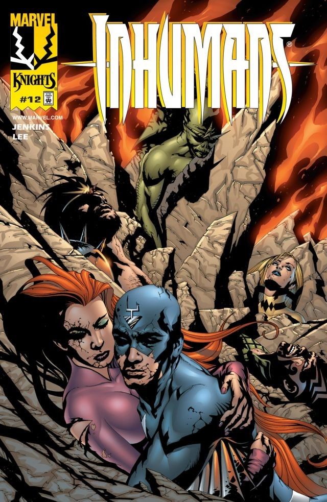 Inhumans (1998) #12 cover