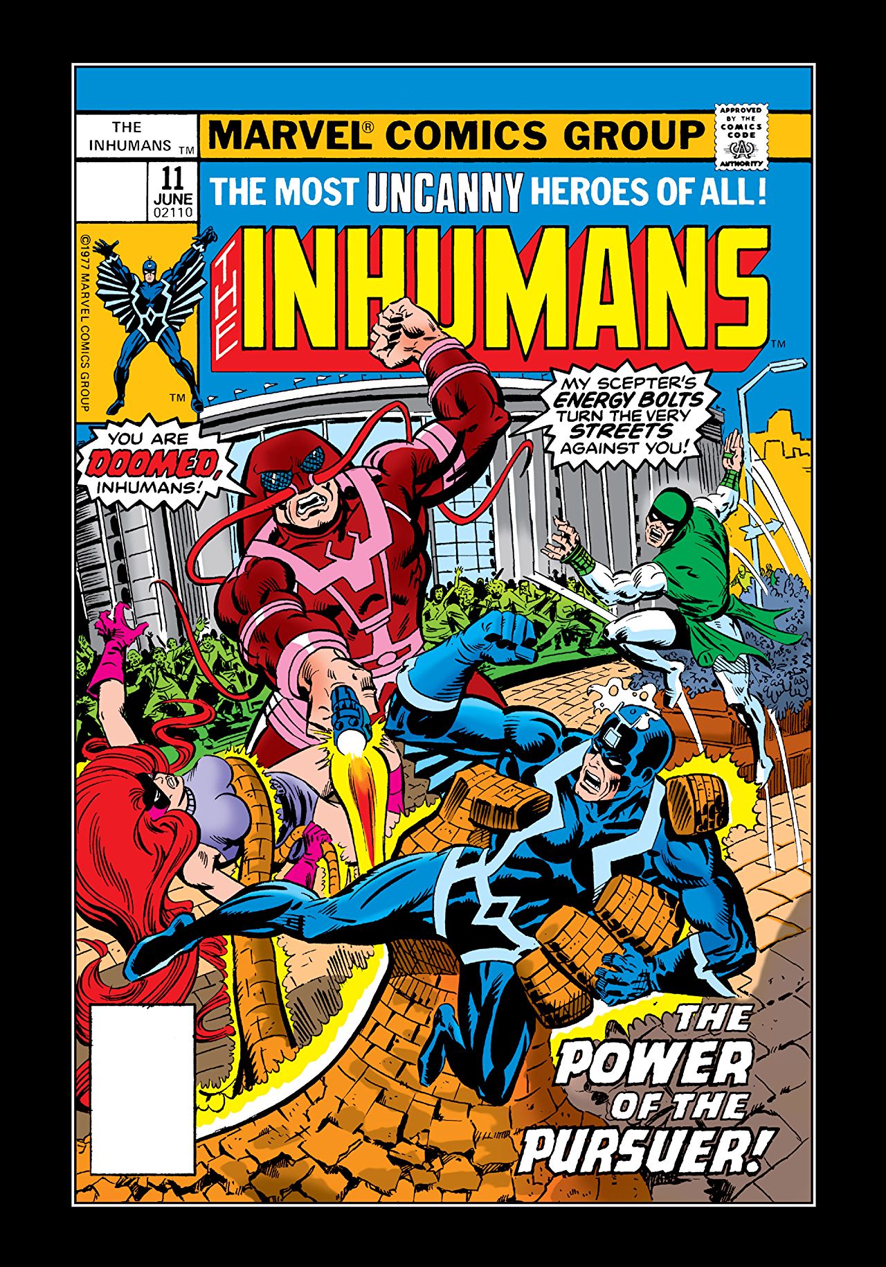 Cover of The Inhumans #11