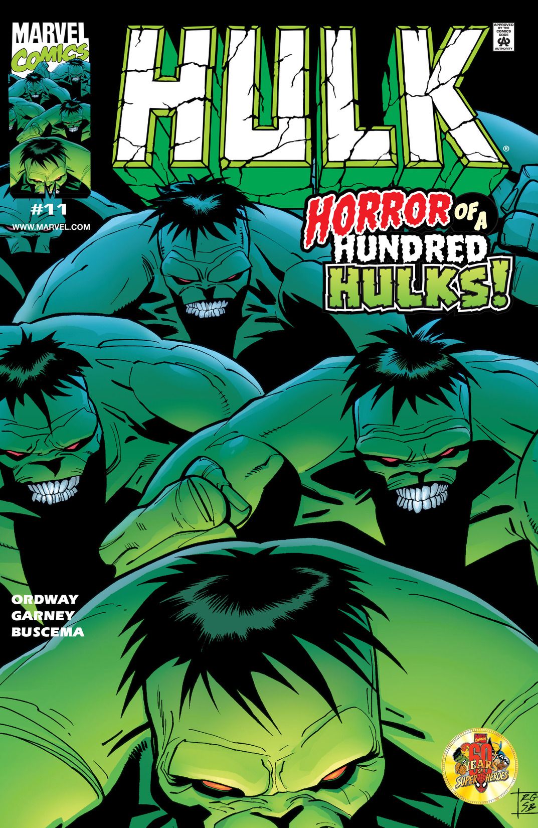 Hulk (1999) #11 cover
