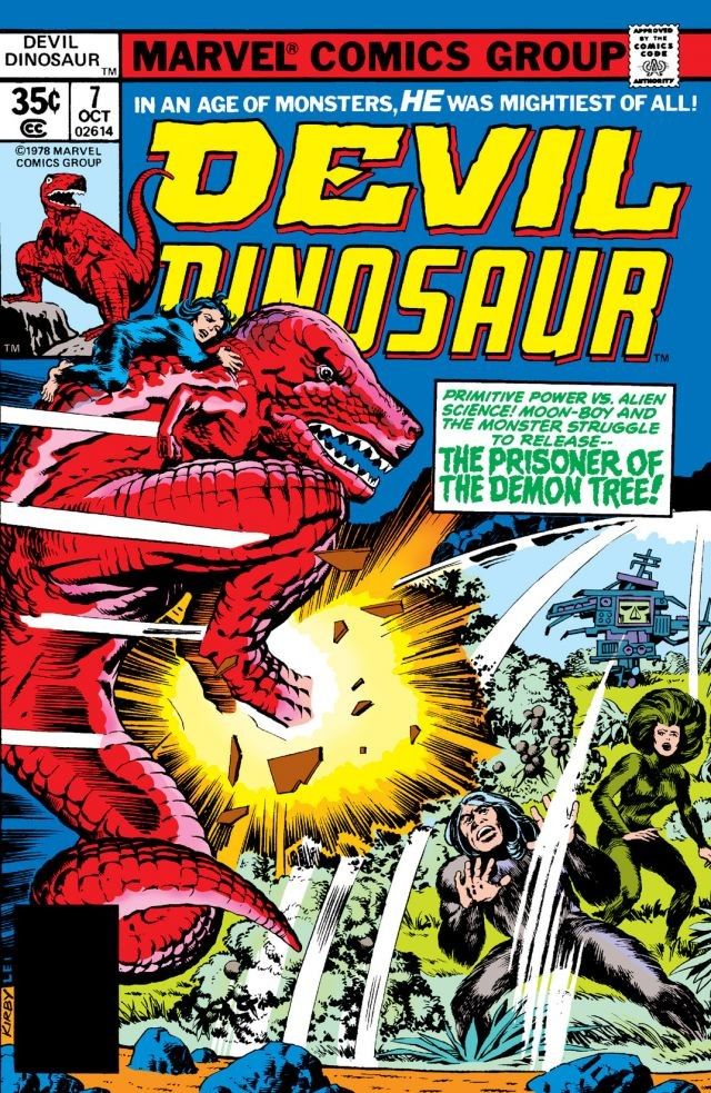 Devil Dinosaur (1978) #7 cover