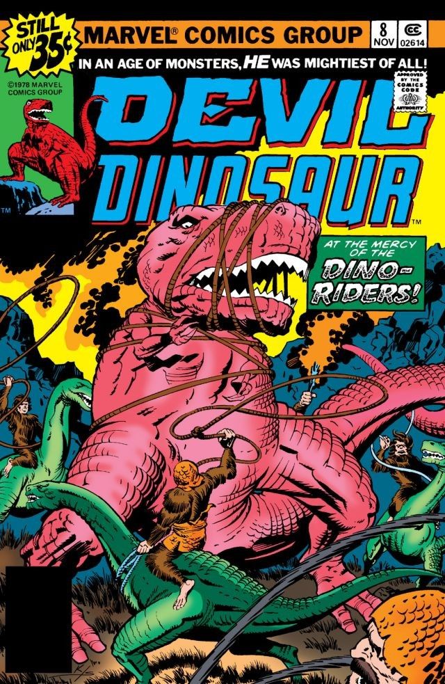 Devil Dinosaur (1978) #8 cover