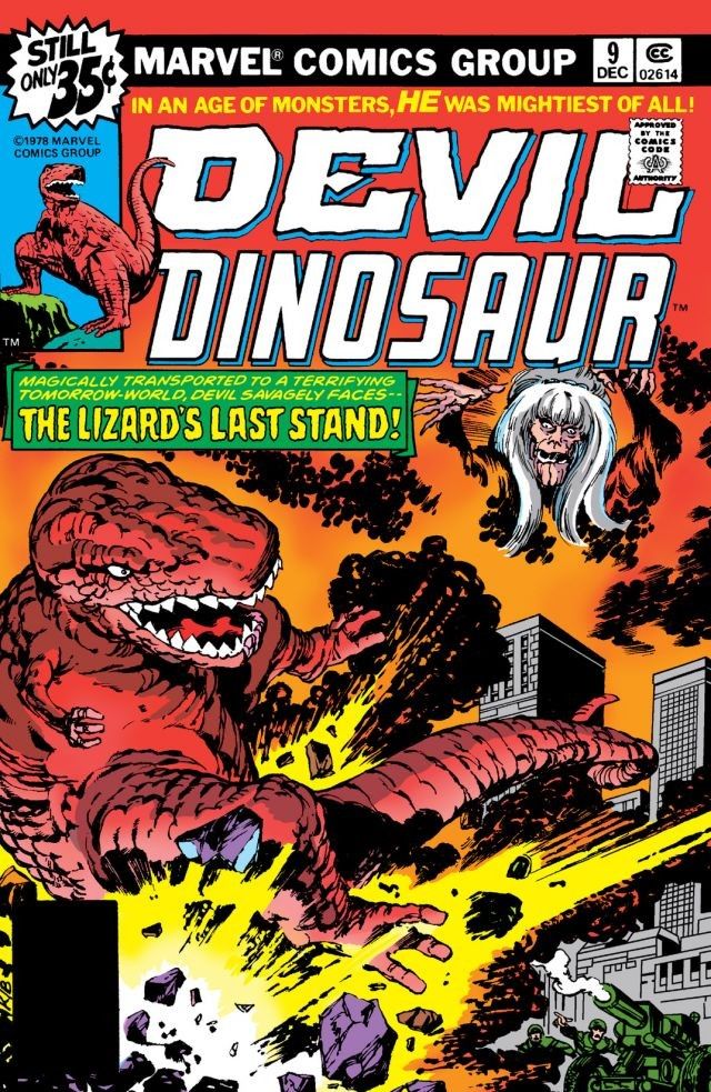 Devil Dinosaur (1978) #9 cover