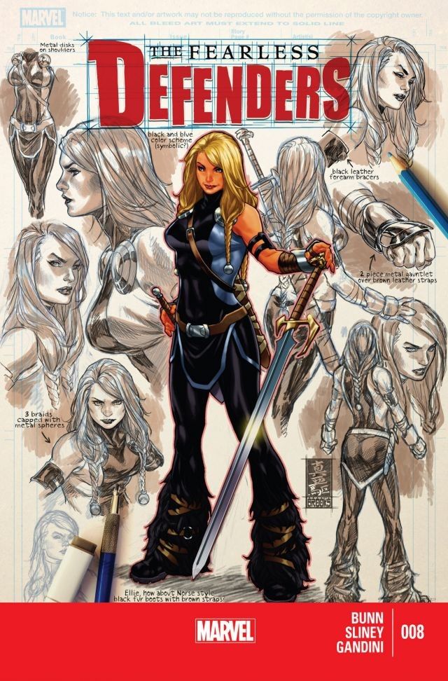 Fearless Defenders (2013) #8 cover