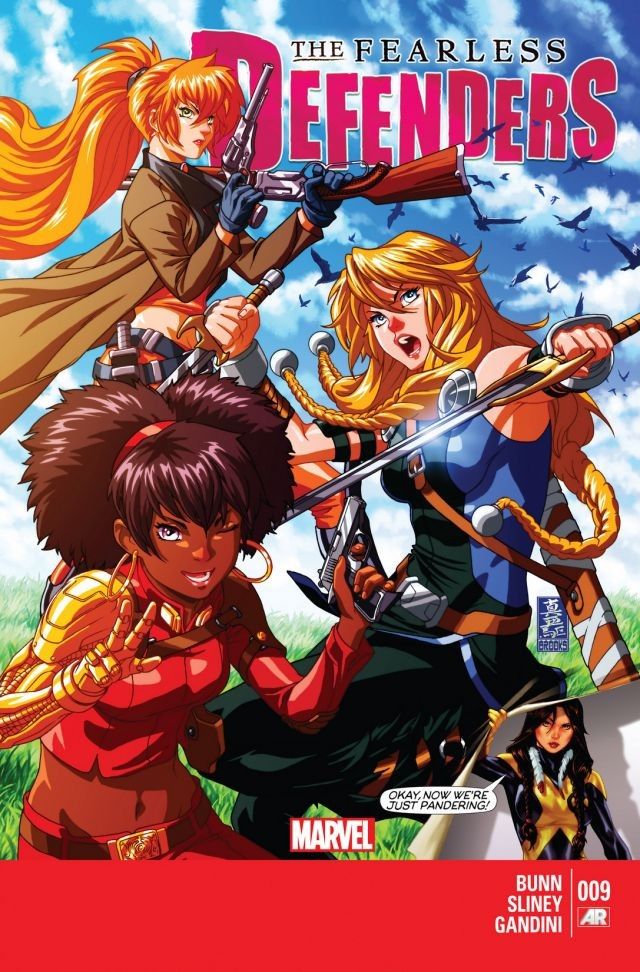Cover of Fearless Defenders #9