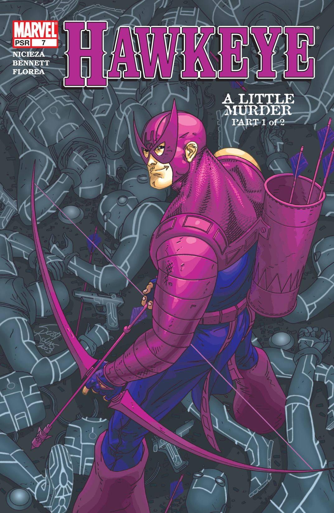 Cover of Hawkeye #7