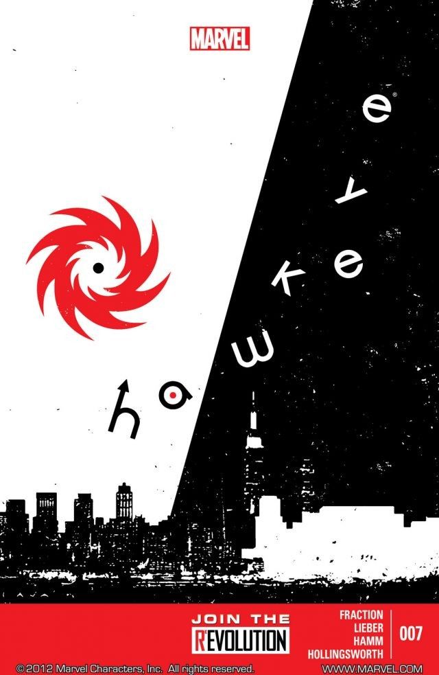 Hawkeye (2012) #7 cover