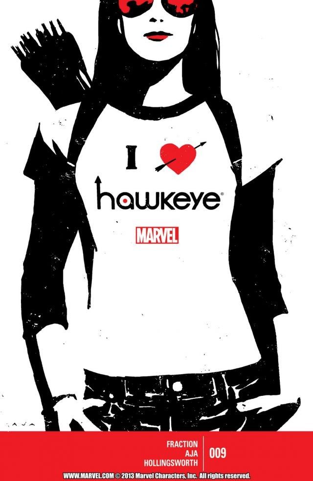 Hawkeye (2012) #9 cover