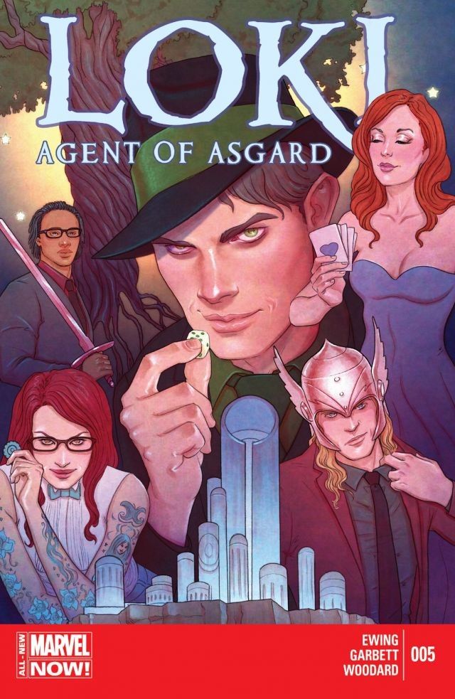 Cover of Loki: Agent of Asgard #5
