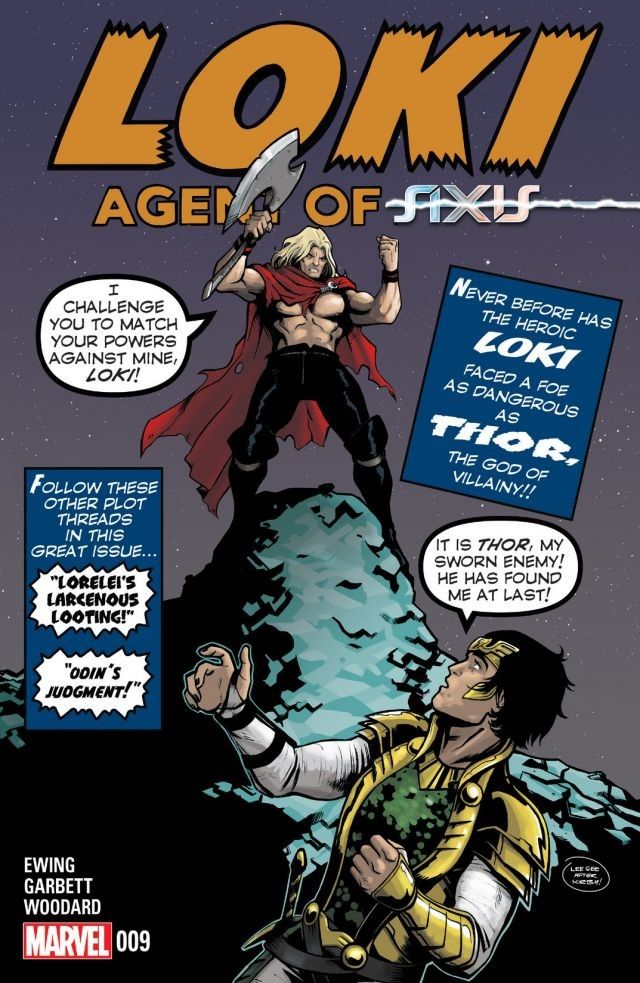 Loki: Agent of Asgard (2014) #9 cover