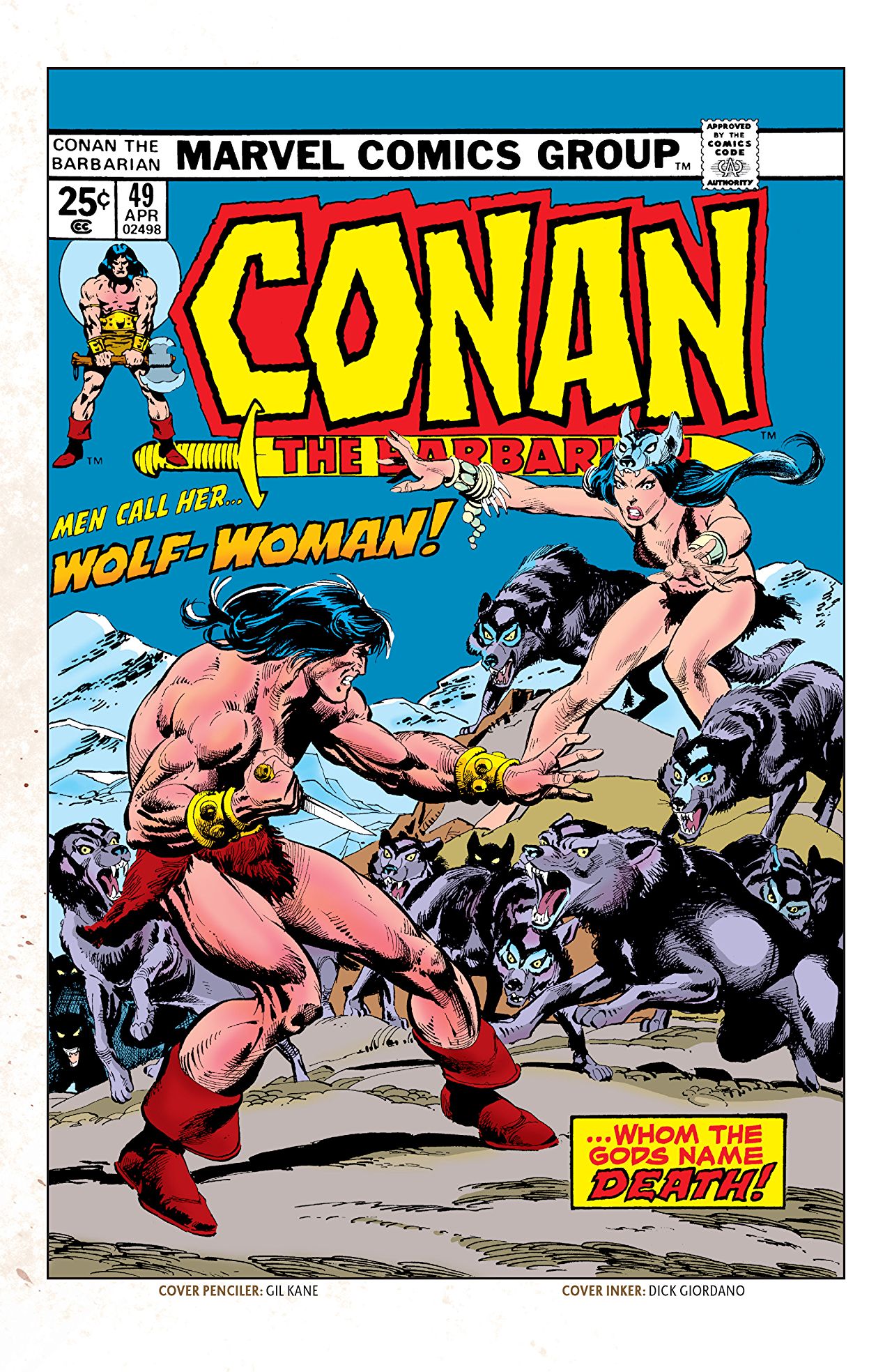 Conan the Barbarian #49 cover