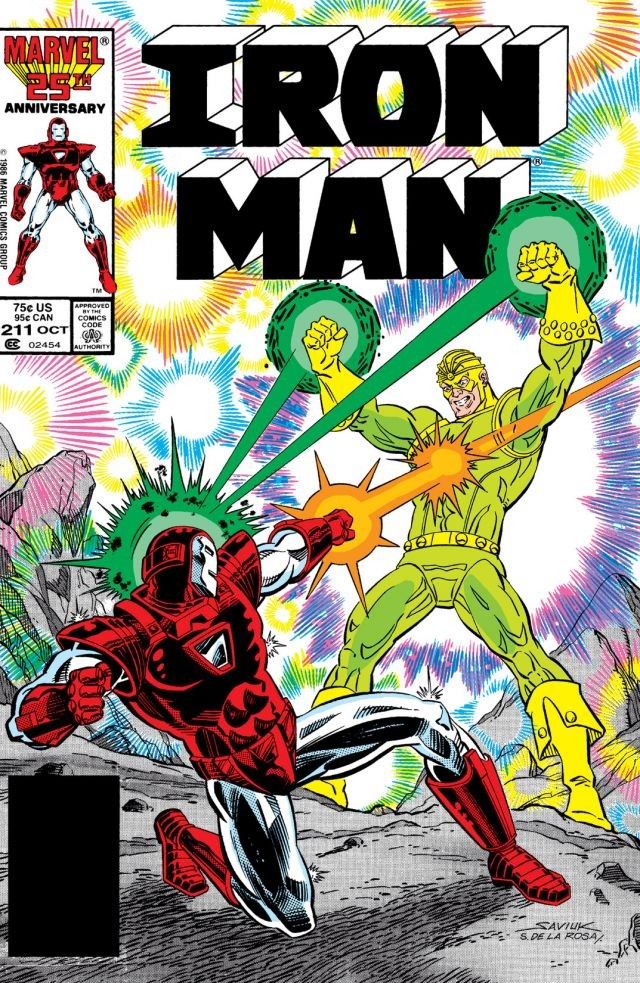 Cover of Iron Man #211