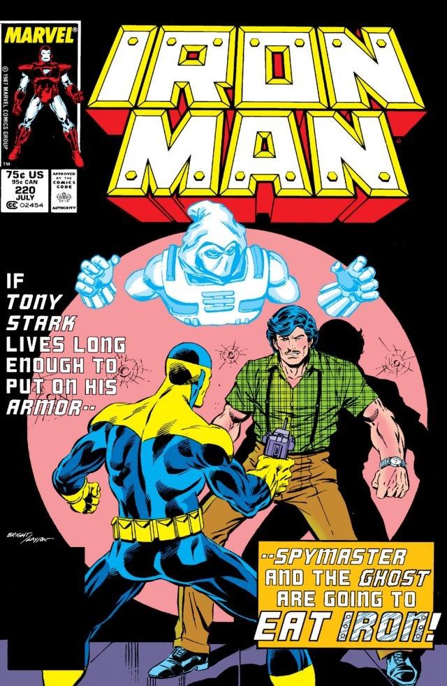 Cover of Iron Man #220