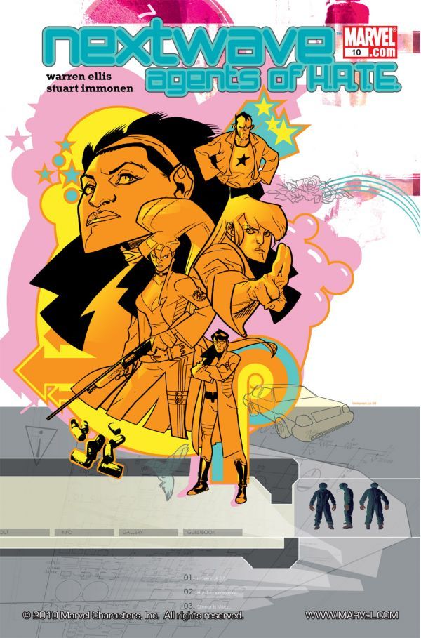 Nextwave: Agents of H.A.T.E. (2006) #10 cover