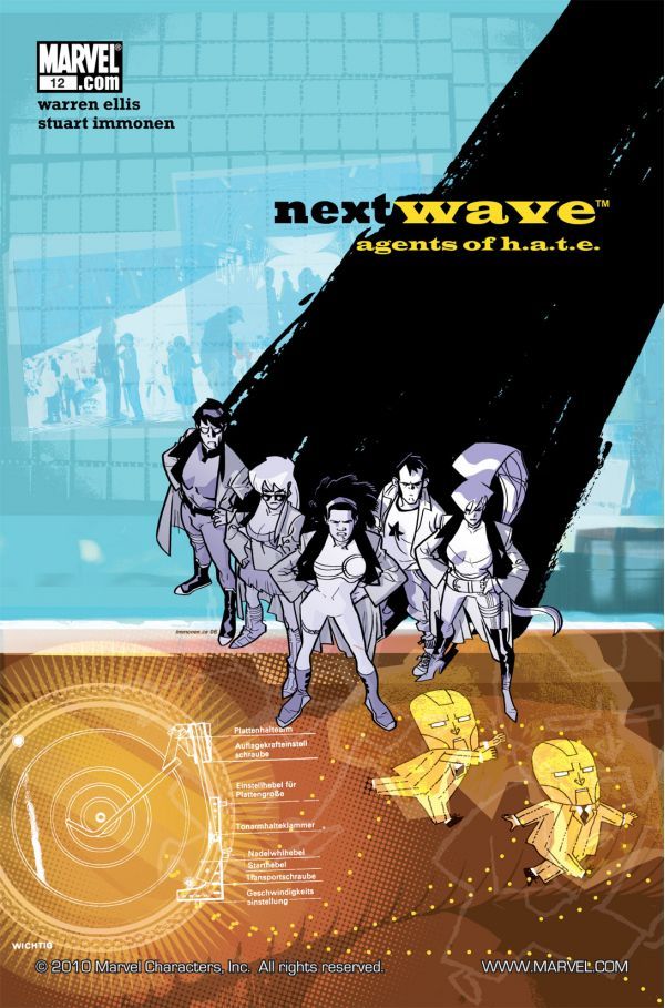 Nextwave: Agents of H.A.T.E. (2006) #12 cover