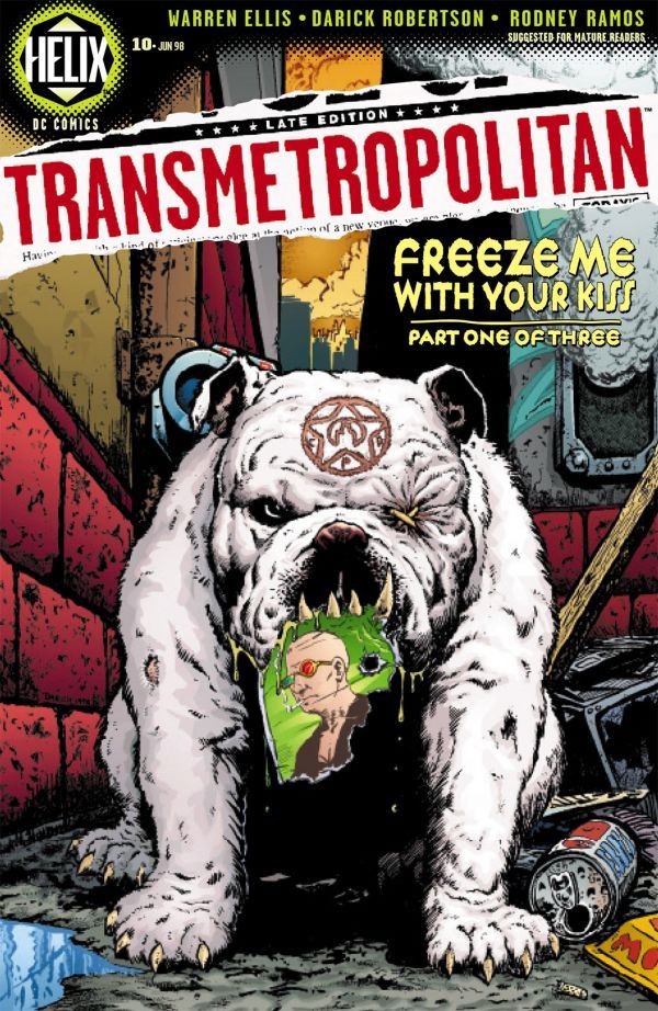 Transmetropolitan (1997) #10 cover