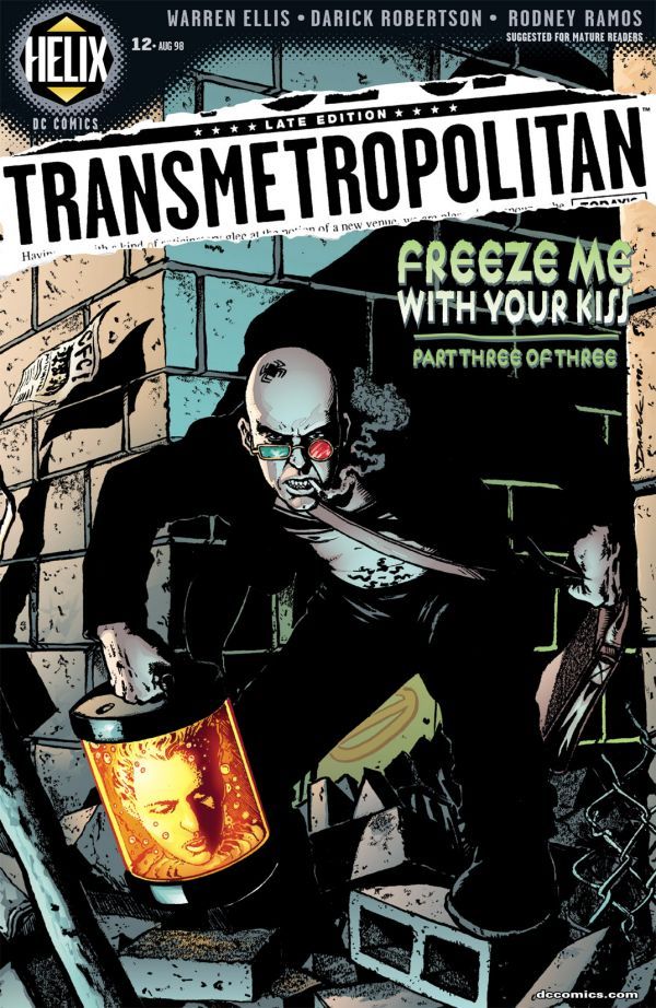 Transmetropolitan (1997) #12 cover