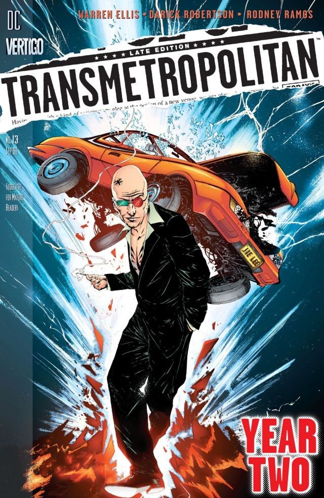 Transmetropolitan (1997) #13 cover