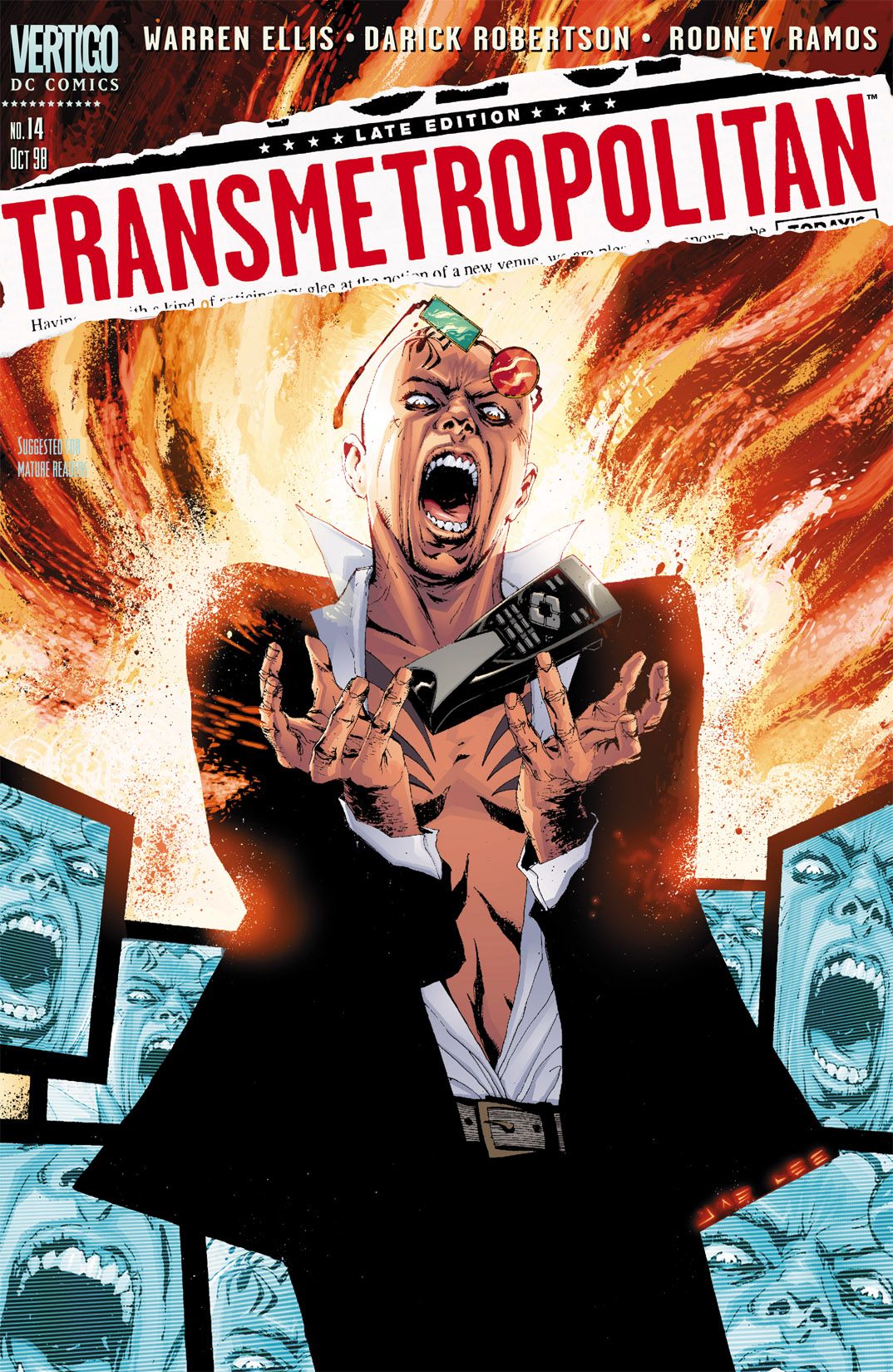 Transmetropolitan (1997) #14 cover