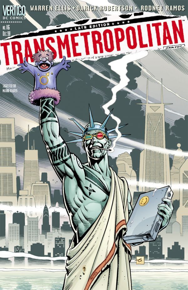 Transmetropolitan (1997) #16 cover