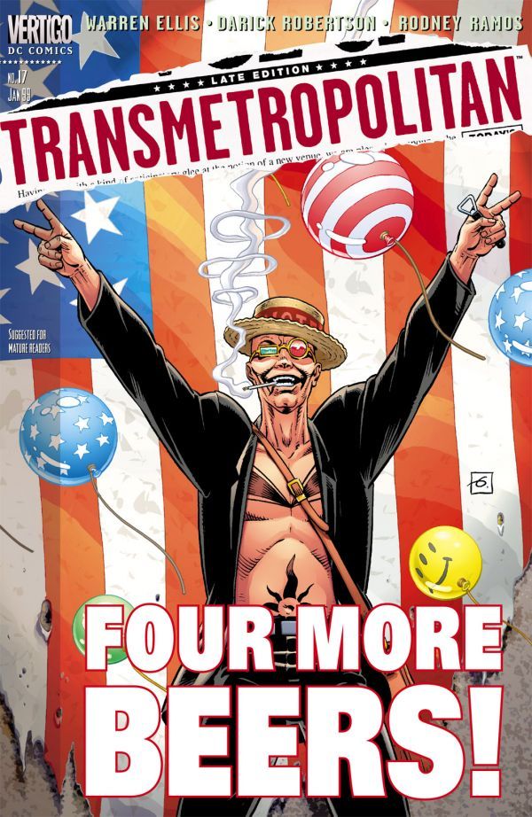 Transmetropolitan (1997) #17 cover