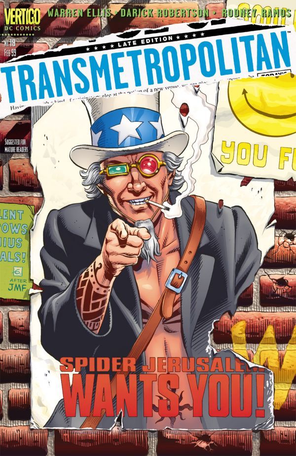 Transmetropolitan (1997) #18 cover