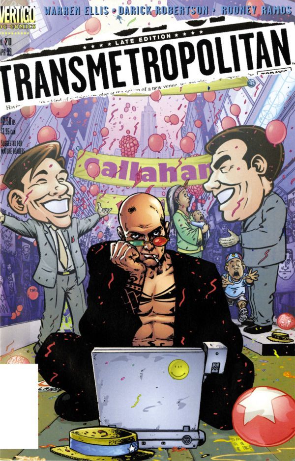 Transmetropolitan (1997) #20 cover