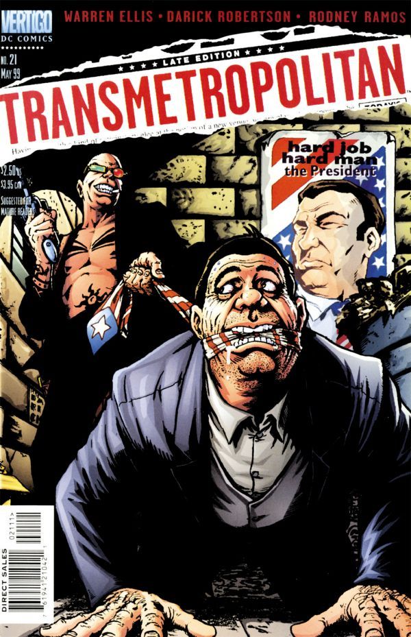 Transmetropolitan (1997) #21 cover