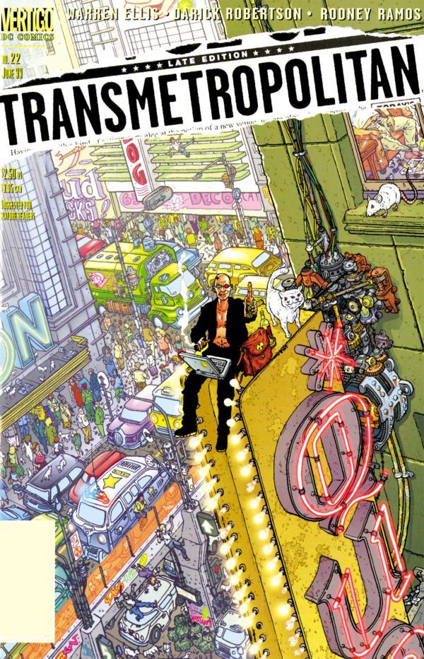 Transmetropolitan (1997) #22 cover