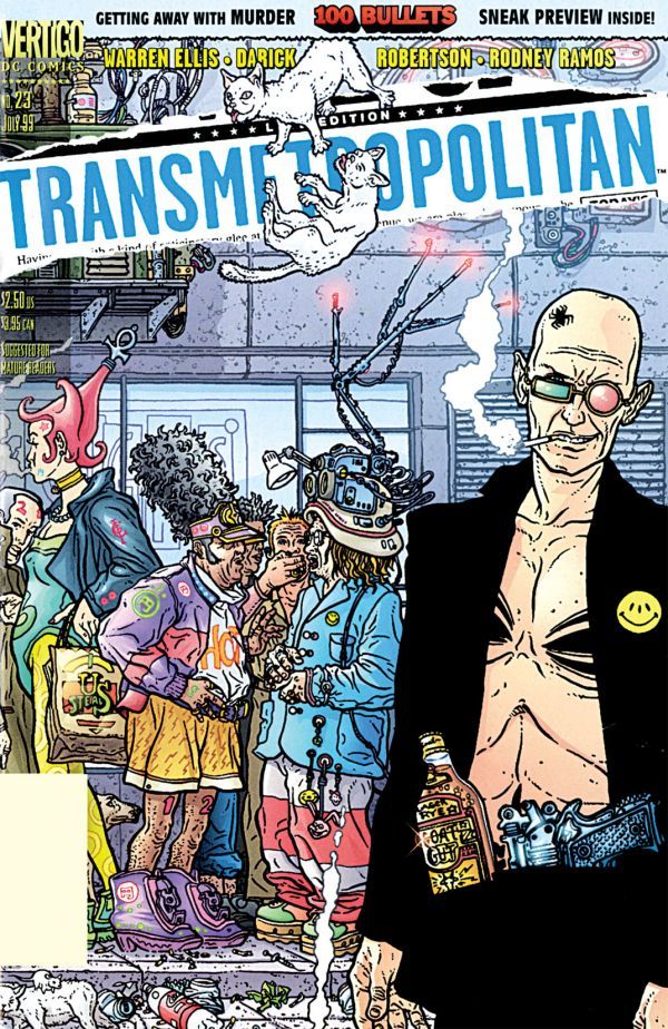 Transmetropolitan (1997) #23 cover