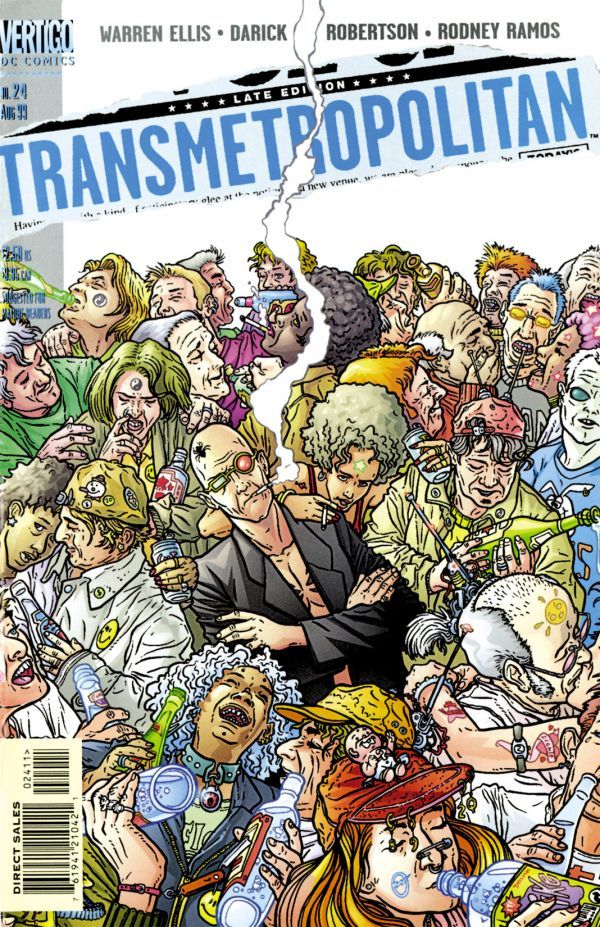 Transmetropolitan (1997) #24 cover