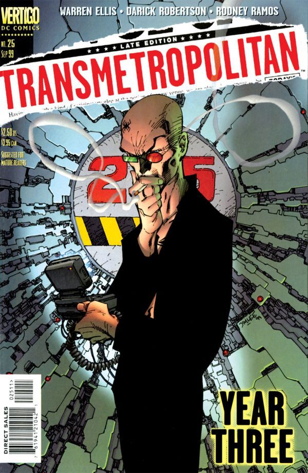 Transmetropolitan (1997) #25 cover