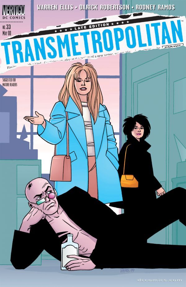 Transmetropolitan (1997) #33 cover