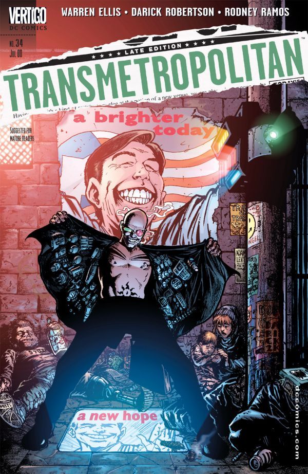 Transmetropolitan (1997) #34 cover