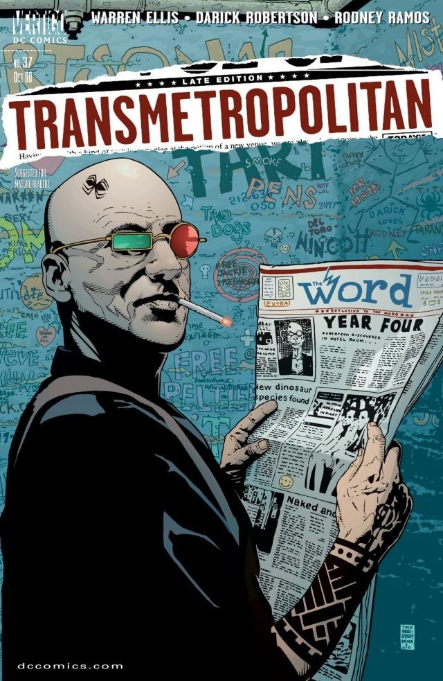 Transmetropolitan (1997) #37 cover