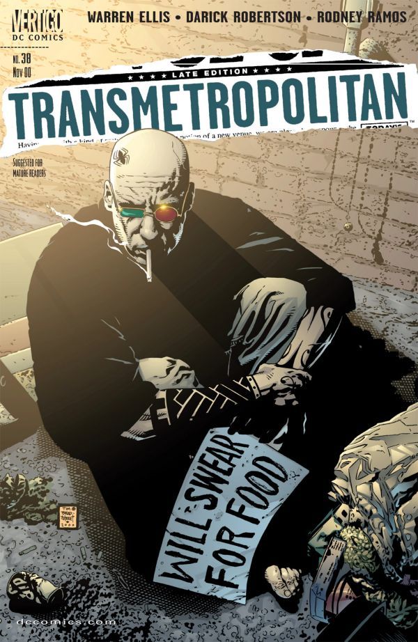 Transmetropolitan (1997) #38 cover